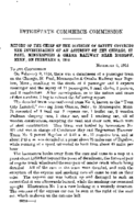 Interstate Commerce Commission Report of the Accident  Investigation Occurring on the CHICAGO ST PAUL MINNEAPOLIS AND OMAHA RAILWAY BIGELOW MN