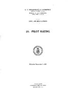 Part 20 Pilot Rating