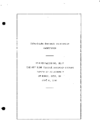 Interstate Commerce Commision Report of the Accident  Investigation Occuring on the NEW YORK CENTRAL RAILROAD HURON OH