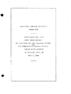 Interstate Commerce Commision Report of the Accident  Investigation Occuring on the BALTIMORE AND OHIO RAILROAD AND PENNSYLVANIA RAILROAD COLUMBUS OH