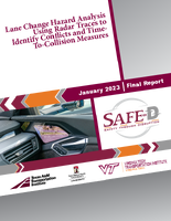 Lane Change Hazard Analysis Using Radar Traces to Identify Conflicts and TimetoCollision Measures