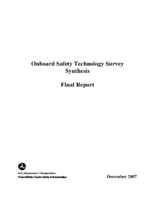 Onboard Safety Technology Survey Synthesis  Final Report