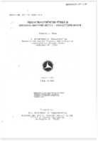 Freight Transportation Petroleum Conservation  Viability Evaluation