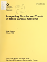 Integrating Bicycles and Transit in Santa Barbara California