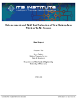 Enhancement and Field Test Evaluation of New BatteryLess Wireless Traffic Sensors