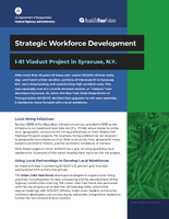 Strategic Workforce Development I81 Viaduct Project in Syracuse NY