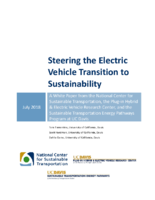 Steering the Electric Vehicle Transition to Sustainability