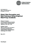 Pilots Risk Perception and Risk Tolerance Using Graphical RiskProxy Gradients