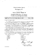 CAM 40 Supplement No 6  CAM 40 Dated Sept 15 1959 Revision To CAM 40