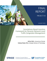 Smartphone Based Incentive Framework for Dynamic Network Level Traffic Congestion Management