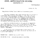 Investigation of Aircraft Accident NORTHWEST AIRLINES BISMARCK NORTH DAKOTA 19401214