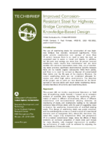 Improved CorrosionResistant Steel For Highway Bridge Construction KnowledgeBased Design  techbrief