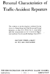 Personal Characteristics of TrafficAccident Repeaters