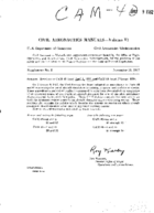 CAM 40 Supplement No 3  Revisions To CAM 40 Dated April 1 1956 And CAM 41 Dated February 1956