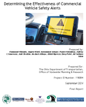 Determining the Effectiveness of Commercial Vehicle Safety Alerts