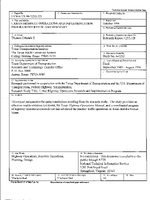 Urban Highway Operations and Implementation Program Overview and Summary