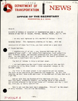 Excerpts of Remarks by Secretary of Transportation John A Volpe on Opening of New Port of Indiana