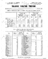 Traffic Volume Trends February 1957