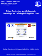 OriginDestination Vehicle Counts in Weaving Area Utilizing Existing Field Data
