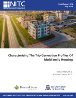 Characterizing The Trip Generation Profiles Of Multifamily Housing