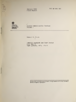 Airbag Demonstration Program Volume I