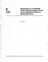 Development of a Statewide Traffic Counting Program Based on the Highway Performance Monitoring System