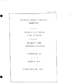 Interstate Commerce Commision Report of the Accident  Investigation Occuring on the PENNSYLVANIA RAILROAD BLAIRSVILLE PA