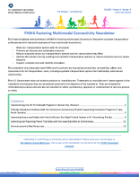 FHWA Fostering Multimodal Connectivity Newsletter  Fall 2023