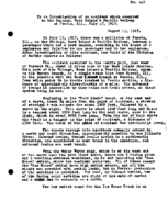 Interstate Commerce Commission Report of the Accident  Investigation Occurring on the CHICAGO ROCK ISLAND AND PACIFIC RAILWAY PEORIA IL
