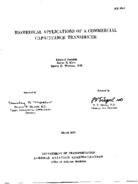 Biomedical applications of a commercial capacitance transducer