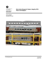Alternative Occupied Volume Integrity OVI Tests and Analyses
