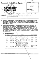 AC 203 Status and Availability of Military Handbooks and ANC Bulletins for Aircraft
