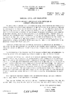 SR Regulation No SR348 Limited Mechanic Certificate With Propeller Or Aircraft Appliance Rating