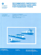 Recommended Emergency Preparedness Guidelines for Passenger Trains