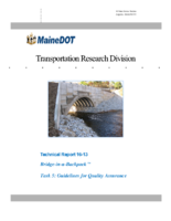 BridgeinaBackpack task 5 guidelines for quality assurance