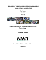 Expanding the City of Moscow field lab data collection capabilities