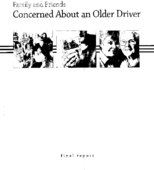 Family and Friends Concerned about an Older Driver