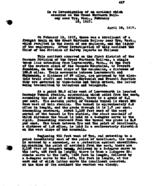 Interstate Commerce Commission Report of the Accident  Investigation Occurring on the GREAT NORTHERN RAILWAY TYE WA