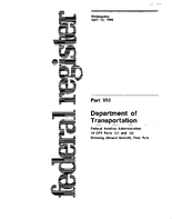 PART 121 AMENDMENTS 121196