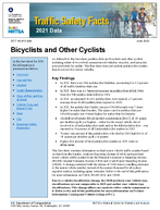 Traffic Safety Facts 2021 Data Bicyclists and Other Cyclists