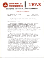 Department of Transportation News Urban Mass Transportation Administration UMTA 7505