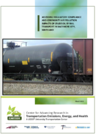 Assessing Regulatory Compliance and Community Air Pollution Impacts of Crude Oil by Rail Transport in Baltimore City Maryland