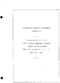 Interstate Commerce Commision Report of the Accident  Investigation Occuring on the LEHIGH VALLEY CLAREMONT NJ