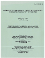 Finite Element Modeling and Analysis of ThoraxRestraint System Interlock