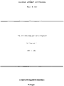 Interstate Commerce Commision Report of the Accident  Investigation Occuring on the PENNSYLVANIA ORLEANS NY