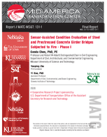 SensorAssisted Condition Evaluation of Steel and Prestressed Concrete Girder Bridges Subjected to Fire  Phase I
