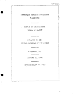 Interstate Commerce Commision Report of the Accident  Investigation Occuring on the CENTRAL RAILROAD OF NEW JERSEY WEISSPORT PA