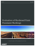 Evaluation of Hardened Paint Pavement Markings