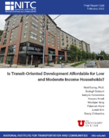 Is TransitOriented Development Affordable for Low and Moderate Income Households