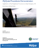 iFlyQuiet Procedures Demonstration Application of Fly Neighborly Procedures in East Hampton NY